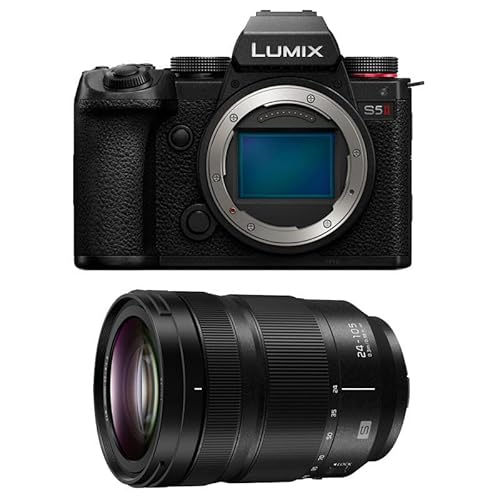 Panasonic Ibrido Lumix S5 Mark Ii + Obiettivo 24-105Mm F/4, Dc-S5M2Me