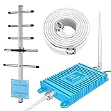 ATT 5G Cell Phone Signal Booster Band 5 FDD Cell Signal Repeater Amplifier,Boosts 5G,4G,3G,2G, Works with Straight Talk, U.S. Cellular, Sprint, Cricket, Covers up to 4000Sq.Ft, FCC Approved