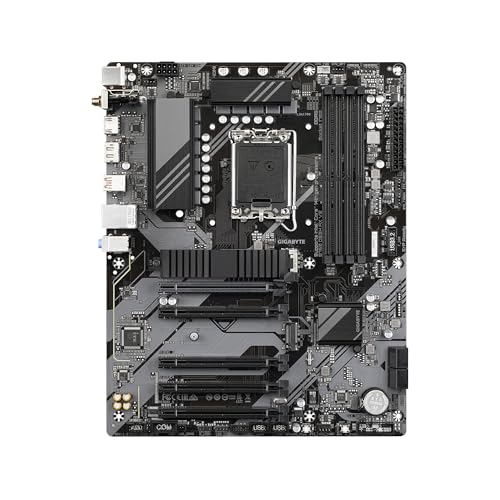 Image of GIGABYTE B760 DS3H AX V2 LGA 1700 Intel B760 ATX Motherboard with DDR5, Dual M.2, PCIe 4.0, USB 3.2 Gen 2x2 Type-C, WiFi 6, 1GbE LAN, Q-Flash Plus, EZ-Latch