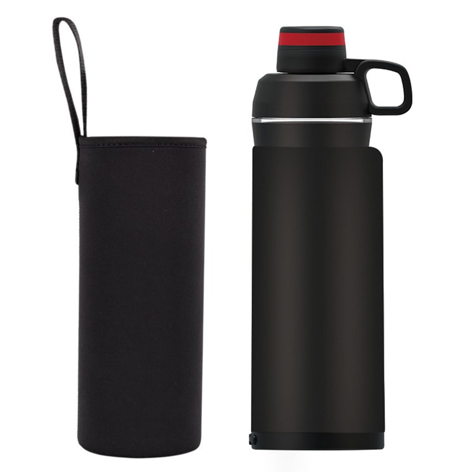 NIHUIFA Hidden Safe Water Bottle with Secret Compartment, Silicone Material, Perfect for Outdoor Activities, Sports, Hiking, Camping, Running