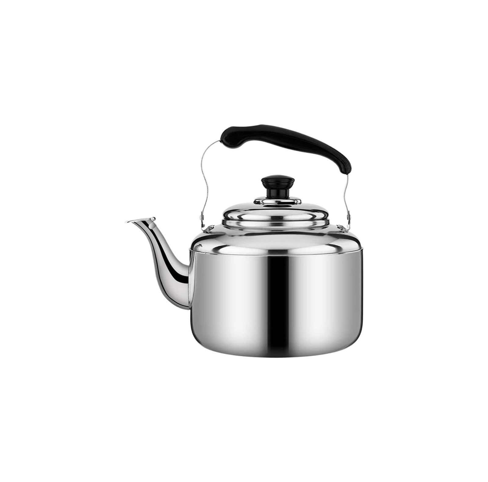 Stainless Steel Teapot with Handle, for Gas Stove Induction Cooker, 3L