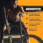 Yes4All 1.5/2 Inch Battle Ropes with Extra Protective Sleeve, Workout Ropes for Cross-Training Home Gym & Fitness Exercises, Strength Training - 30,40,50 Feet Lengths Available - Image 5
