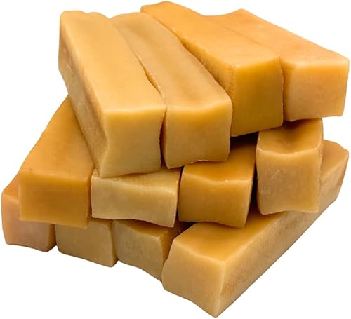 Miniatura 13 de Masticables prémium de queso de yak para perros del Himalaya - Masticables naturales de yak para perros grandes y pequeños - Masticables de leche