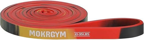 Banda de resistencia goma natural, hipoalergénica y duradera, portátil para el hogar, gimnasio y entrenamientos al aire libre, ejercicio y