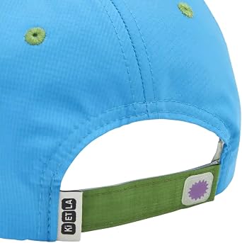 KiETLA Iconik Fun, UV Korumalı Baseball Cap, UPF 50+ Yazlık Model, Çocuk Şapkası Fun Yazı Ayrıntılı Mavi Renk