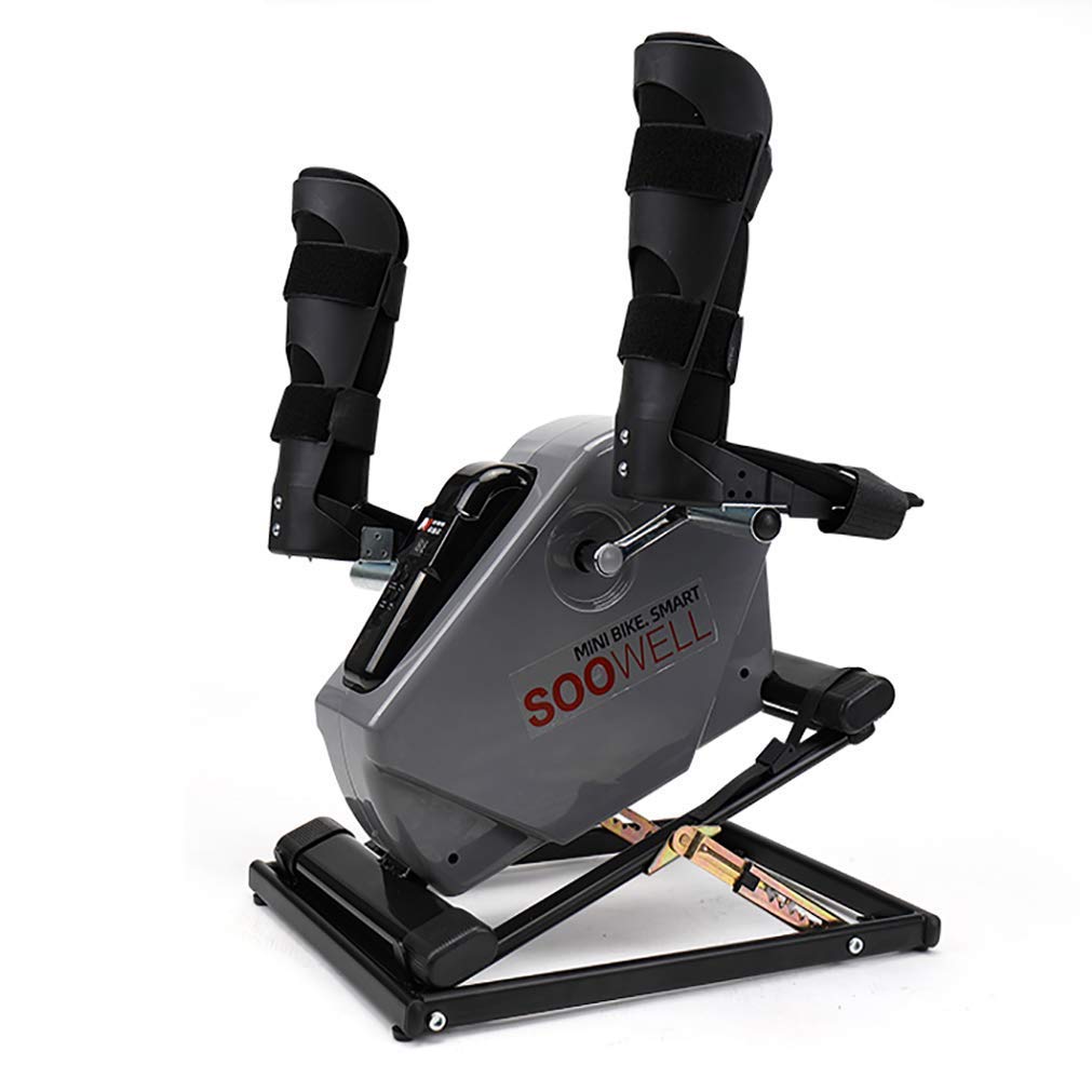 Allenatore di Pedali Portatile per Bici, Esercizio per Braccia/Gambe Stazionario Palestra per Il Fitness Palestra elettrica per Anziani Fisioterapia Riabilitazione Ciclo di Fitness