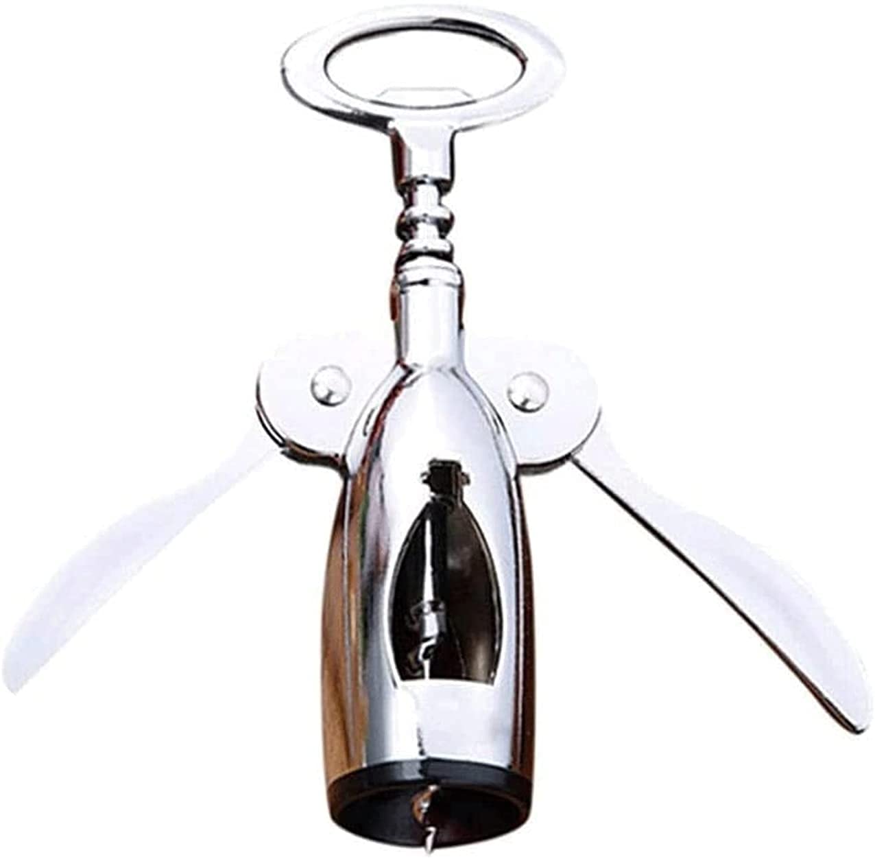 Sacacorchos Abridor de vino, sacacorchos multifuncional, abridor de botellas de vino, sacacorchos de camarero con tapón for entusiastas del vino, camareros