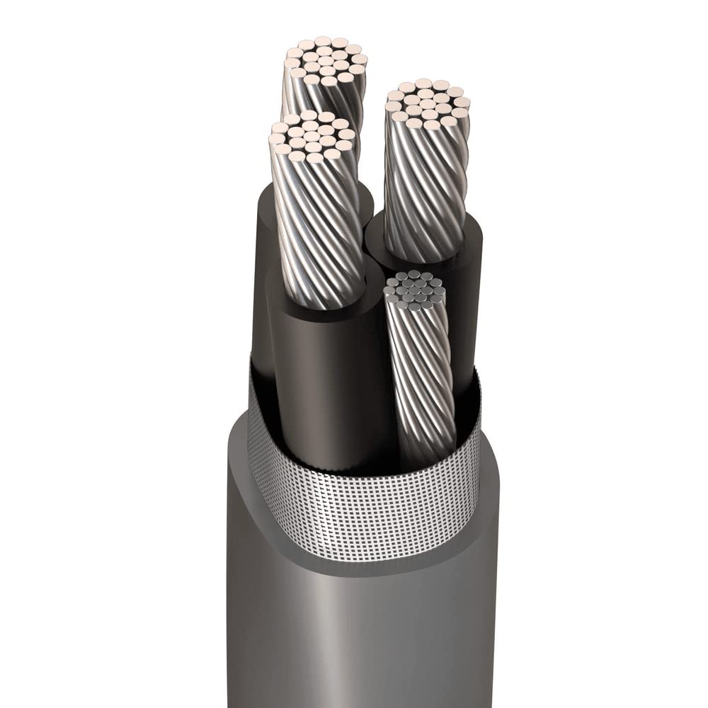 25' SER-1/0-1/0-1/0-2 Aluminum Service Entrance Cable