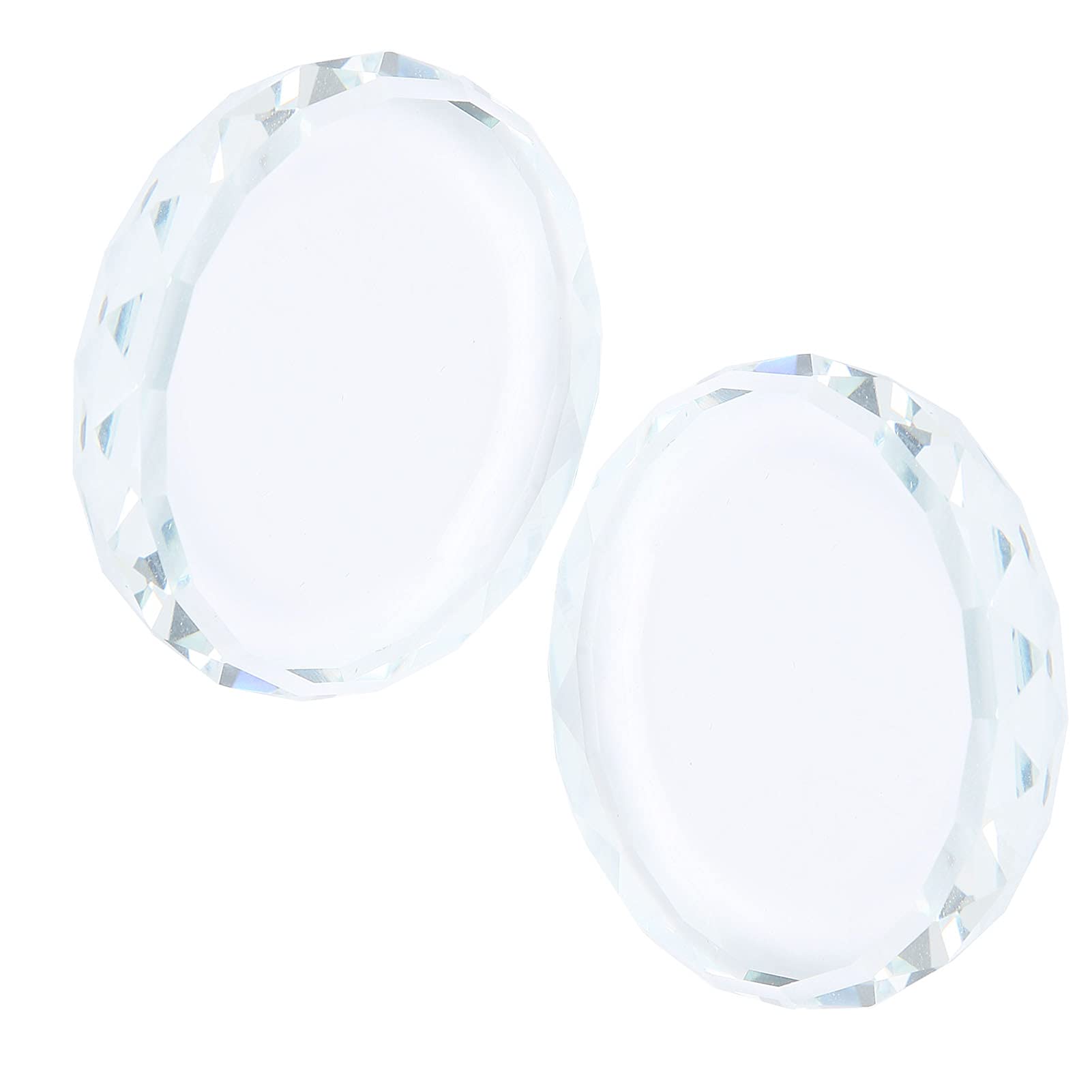 Paleta de arte de uñas, 2 placas mezcladoras de esmalte de uñas, tablero de vidrio tonificante de color para paleta de maquillaje, herramientas de mezcla de cosméticos