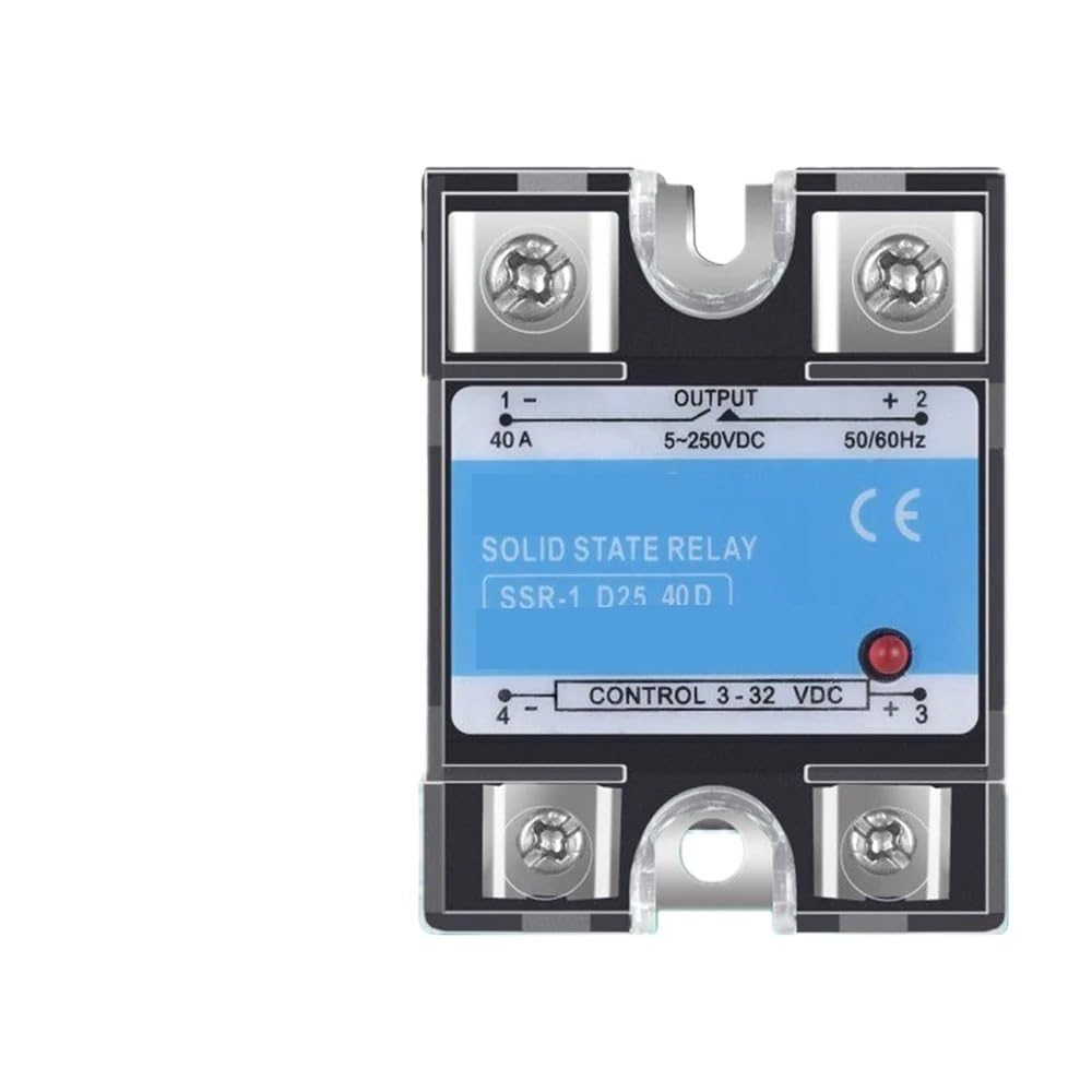 Relais statique monophasé SSR pour réguler la tension CC de 5 à 220 V