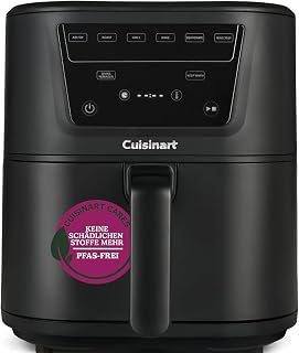 Cuisinart XL 7,6L Heißluftfritteuse, 7-in-1 | PFAS-frei | Chemiefreies Kochen | 36 % kompakter | Frittieren, Braten, Grillen, Backen, Dörren, Max Crisp, Warmhalten | Spülmaschinenfest