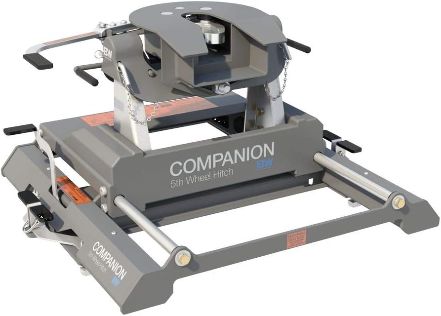 B & W Companion 5Th Wheel Hitch with Slider for Ford Pucks