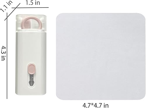 Miniatura 9 de Kit de limpieza electrónica 7 en 1, limpiador de teclado, kit de limpieza de teclado, limpiador de laptop con cepillo, limpiador electrónico para