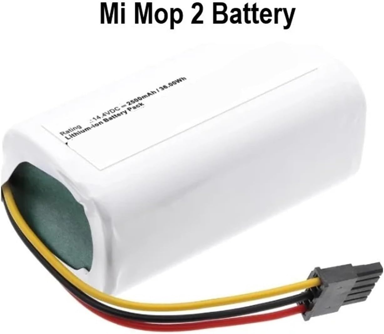 14.4V 2600mAh Battery，Compatible For Xiaomi，Robot Vacuum Mop 2 Lite Vacuum Cleaner Ultra, High Capacity 260V-4S1P Z143-4S1P E10 E10C Battery