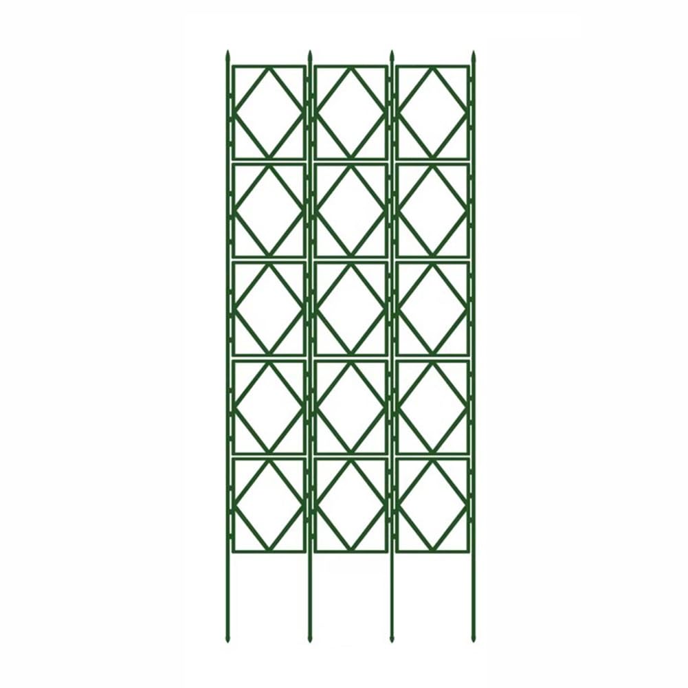 Treillis d'escalade anti-affaissement, support de vigne robuste pour légumes et fleurs