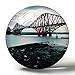 Regno Unito Inghilterra Edimburgo Forth Bridge Magnete per Frigorifero 3D Collezione di Souvenir Regalo da Viaggio Cerchio Magneti da Frigorifero in Cristallo