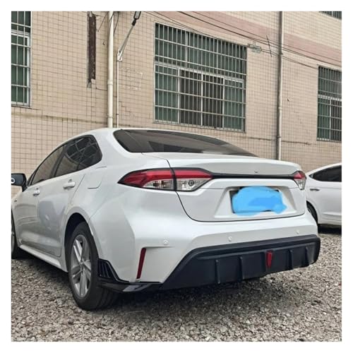 Difusor de parachoques trasero con luces para Toyota Corolla 2019-2024
