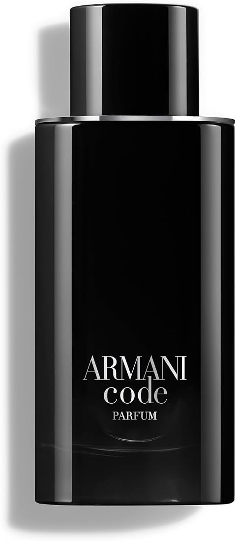 Armani Beauty Code Parfum - Warm & Woody Cologne for Men - Refillable | Fragrance with Bergamot, Clary Sage & Tonka Bean - Long Lasting Mens Scent - Men's Cologne for Everyday Wear - Refillable