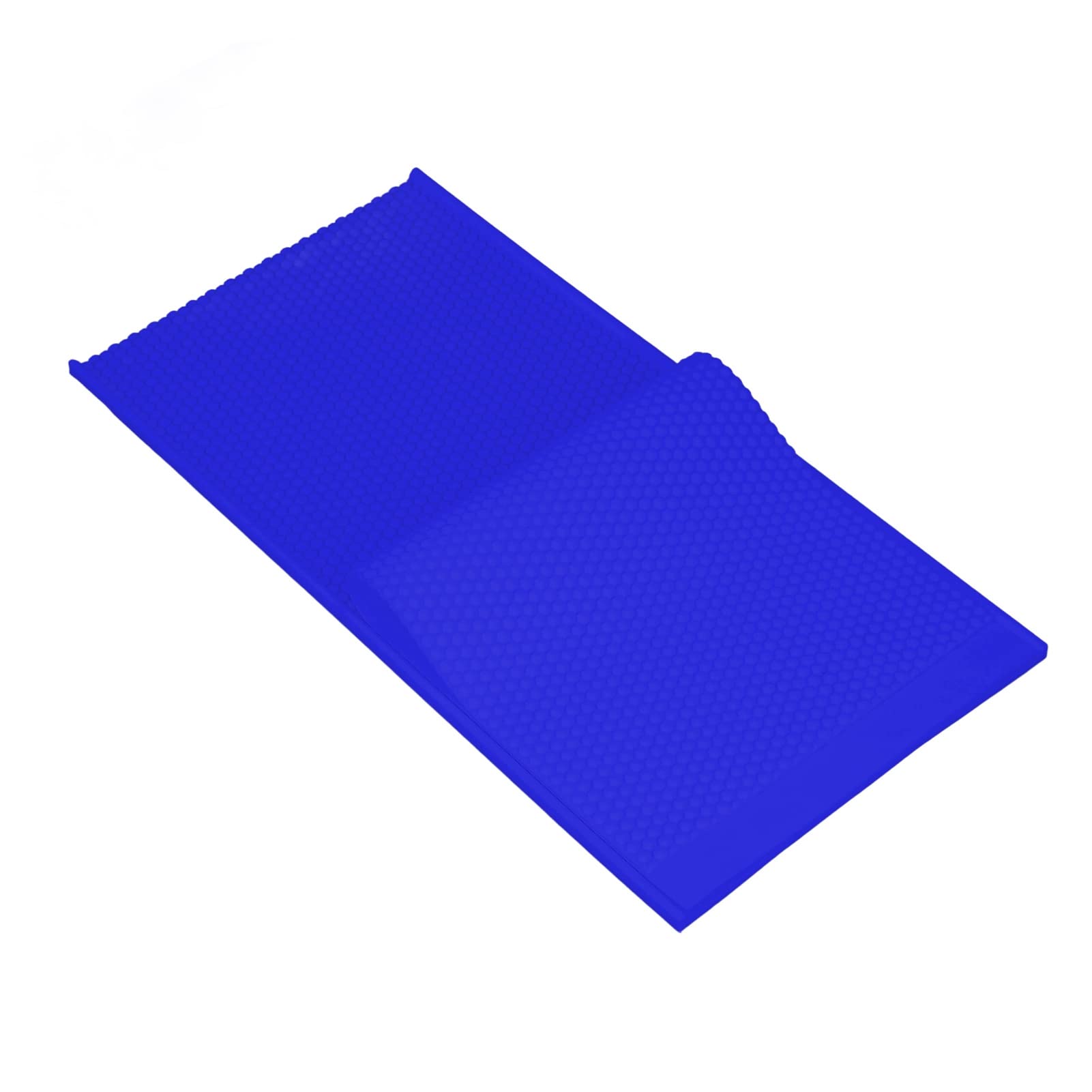 Stampo in Cera d'Api in Silicone, Stampo in Cera d'Api per Fondotinta, Riutilizzabile, Morbido per l'alimentazione delle Api (Blu Scuro)
