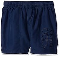 Canterbury Kids Long Length Tactic Short, Navy Blue, 14