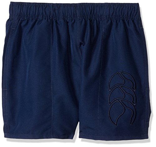 Canterbury Kids Long Length Tactic Short, Navy Blue, 14