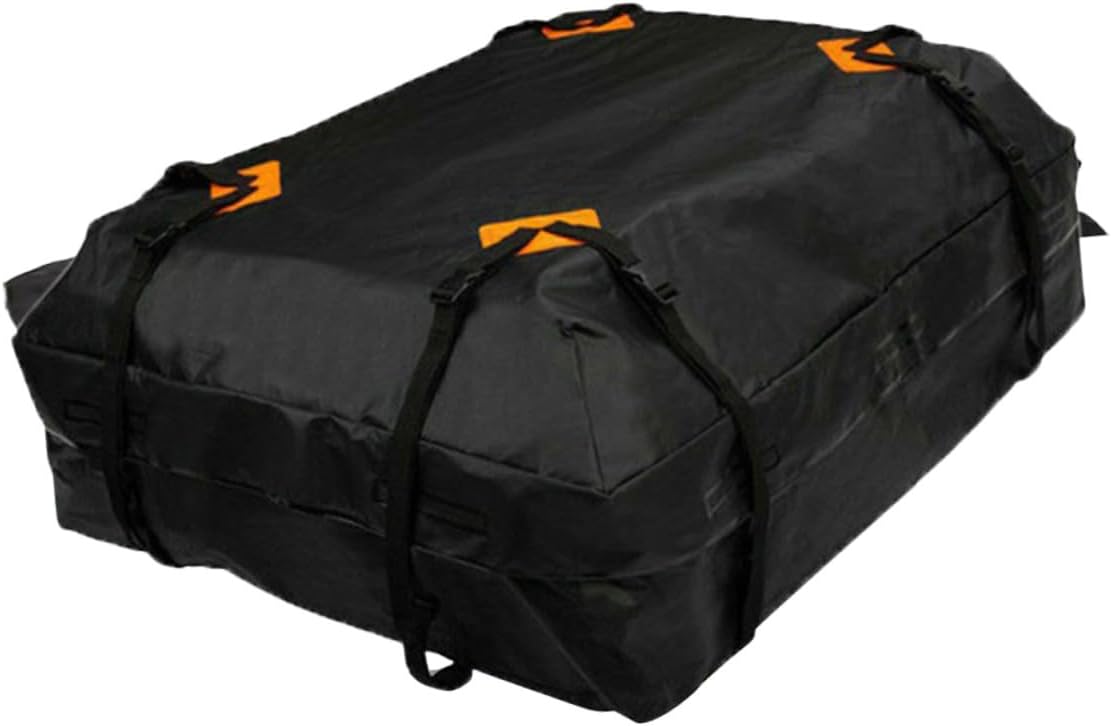 Waterproof 600d Oxford Car Roof Bag Soft Rooftop Cargo Carrier with Dustproof and UV Protection for Vehicle Travel Storage