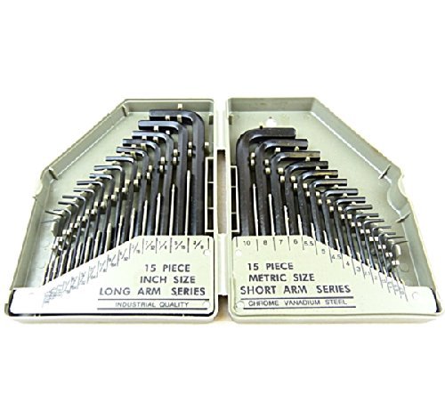 High Five! 2枚 Hyfive Zestaw kluczy imbusowych 30 szt., zestaw kluczy