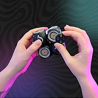 Vista 4 de ByoWave Proteus Controller Kit – Modular Gaming Controller with 15+ Interchangeable Parts, Custom Remapping & LED Lighting – Works with PC, Steam