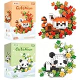 【Materiale Durabile】: Questo set di costruzioni panda è composto da micro blocchi che sono colorati vivacemente, sicuri e durevoli, lisci e inodori. Includendo istruzioni dettagliate, una volta completato, potrai godere del piacere e del senso di realizzazione di creare il tuo capolavoro d'arte.