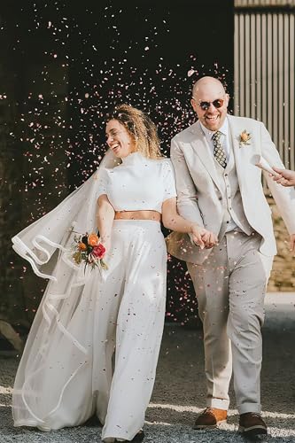 Wangyue Mens 3 Piece Suit Slim Fit Elegant Suits for Men Wedding Formal Business Blazer Vest Pants Prom Tuxedo Dress3