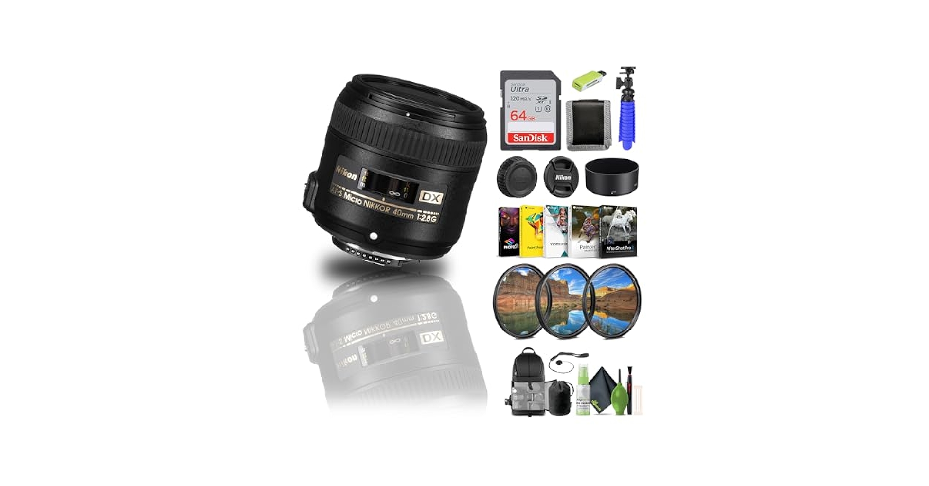 Amazon.com: Nikon - AF-S DX Micro-NIKKOR 40mm f/2.8G Macro