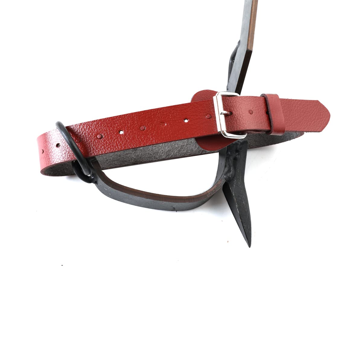 Equipo de Escalada de Árboles, Diseño de Piel de Vacuno, Juego de Pinzas Trepadoras, 150 kg/330 Libras, Herramienta Ensanchada y Engrosada para Recoger
