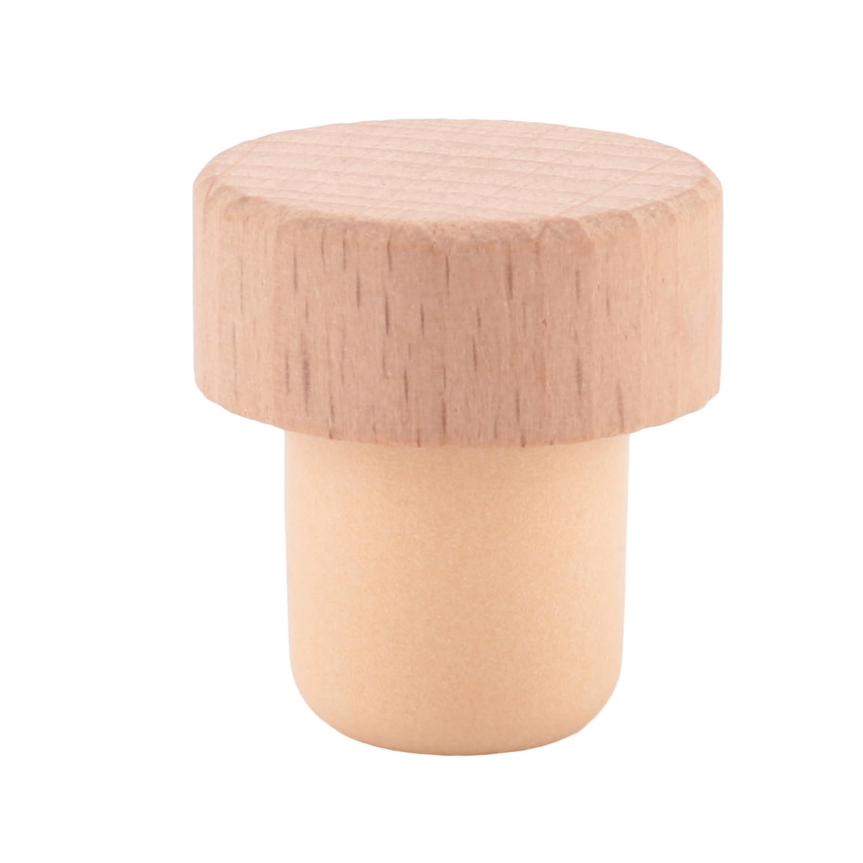 Tapones de Corcho En Forma de T para de Vino, Tapones de Corcho para Vino, Tapón de Vino, Tapones de Vino Reutilizables, Tapón de Vino de Madera Y Goma