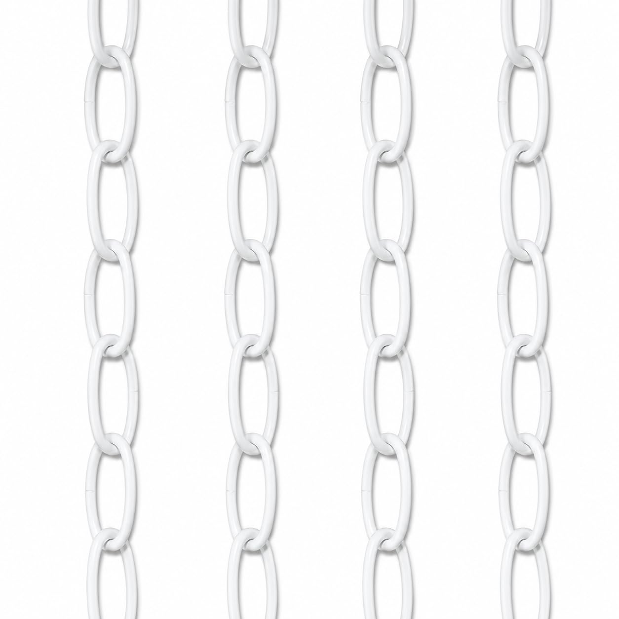 DC VOLTAGE Light Chain Pendant Light Fixture Chain, Vintage Lighting Hanging Chain for Ceiling Lights, Pendant Lights, Lamp Fixtures, Chandeliers, for Light Weight, White, Style1, 1M