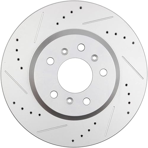 Miniatura 1072 de SCITOO Juego de 2 frenos de freno ranurados traseros para Chrysler Town & Country, 08-16 para Dodge Grand Caravan, 09-13 para Dodge Journey, 12-15