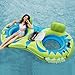 Jasonwell Inflatable River Tube Float - 2 Person Heavy Duty River Float Pool Floats with Removable Cooler Lake Water Tubes for Floating River Raft Lounge Floatie with 2 Cup Holders for Adults (YG)