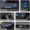 EPOMAKER HE80 Teclado gamer de efecto Hall, sondeo 8K y escaneo 32K | Cremoso con empaque, DKS, SOCD, intercambiable en caliente, retroiluminación RGB, alámbrico para PC y Mac (negro) 6