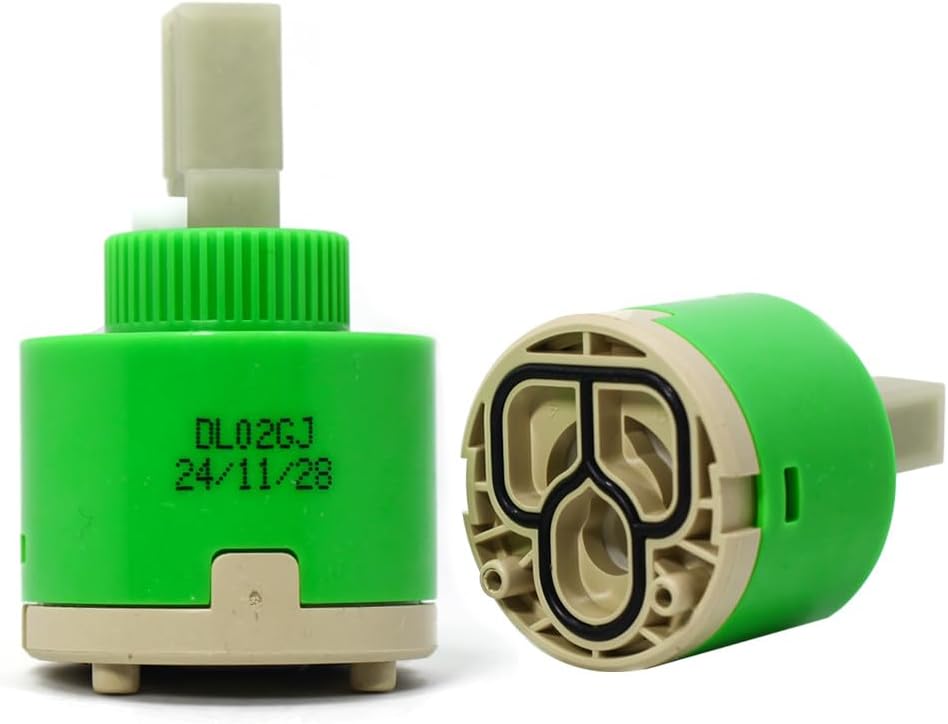 Hain-Yo DL02GJ 40mm Single Lever Faucet Cartridge, Ø1.56 Inch OEM Faucet Cartridge, CUPC Certified，Compatible with American Standard N40D, Belanger FC9AC006 Faucet Cartridge (1 Pack)