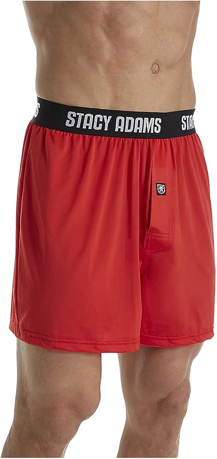 Stacy Adams Men's Big and Tall Boxer Short at  Men’s Clothing store