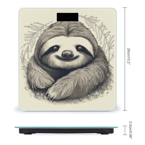 Báscula digital de baño con capacidad 400 lb y pantalla LCD miniatura 2