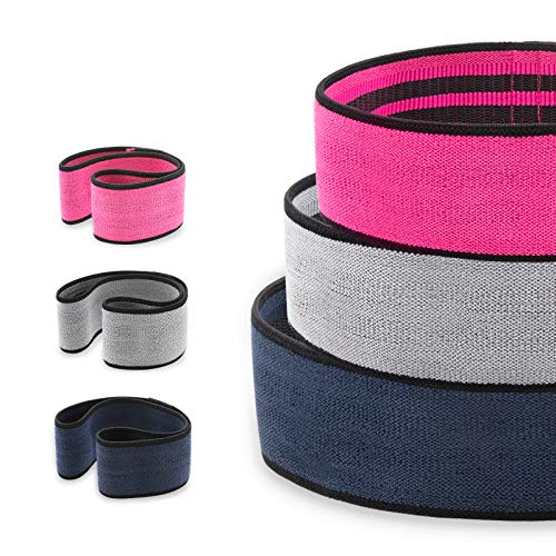 Ikonify Booty Resistance Bands, Non Slip Hip Exercise Band, Set of 3 Hip