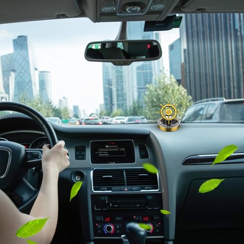 Perfume Solar para Carro | Difusor de Concentração Solar de Aromaterapia Recarregável | Produtos de