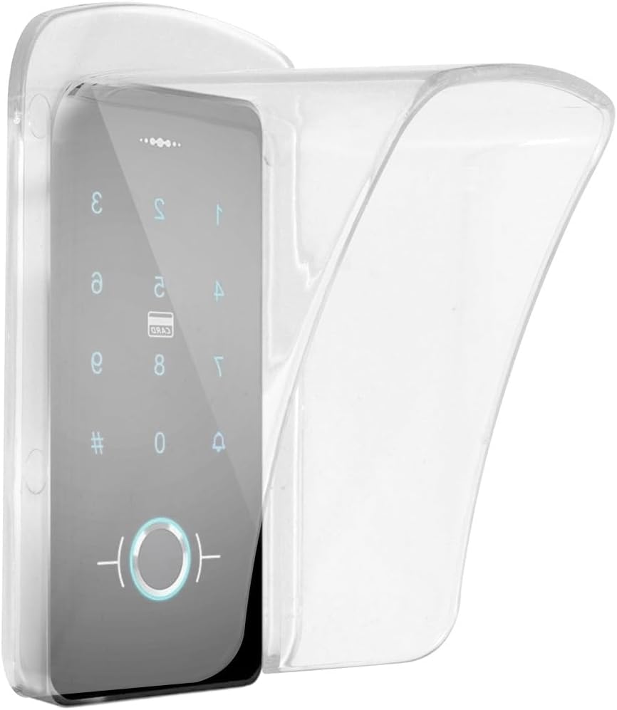 Waterproof Universal Doorbell Rain Cover Waterproof Access Control Protector for Home Access Controller Password Card Reader