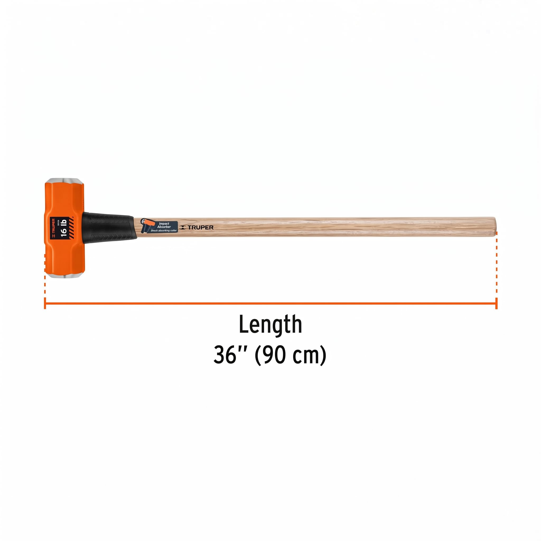 TRUPER MD-16M młoty saneczkowe, uchwyt 91 cm 7,3 kg