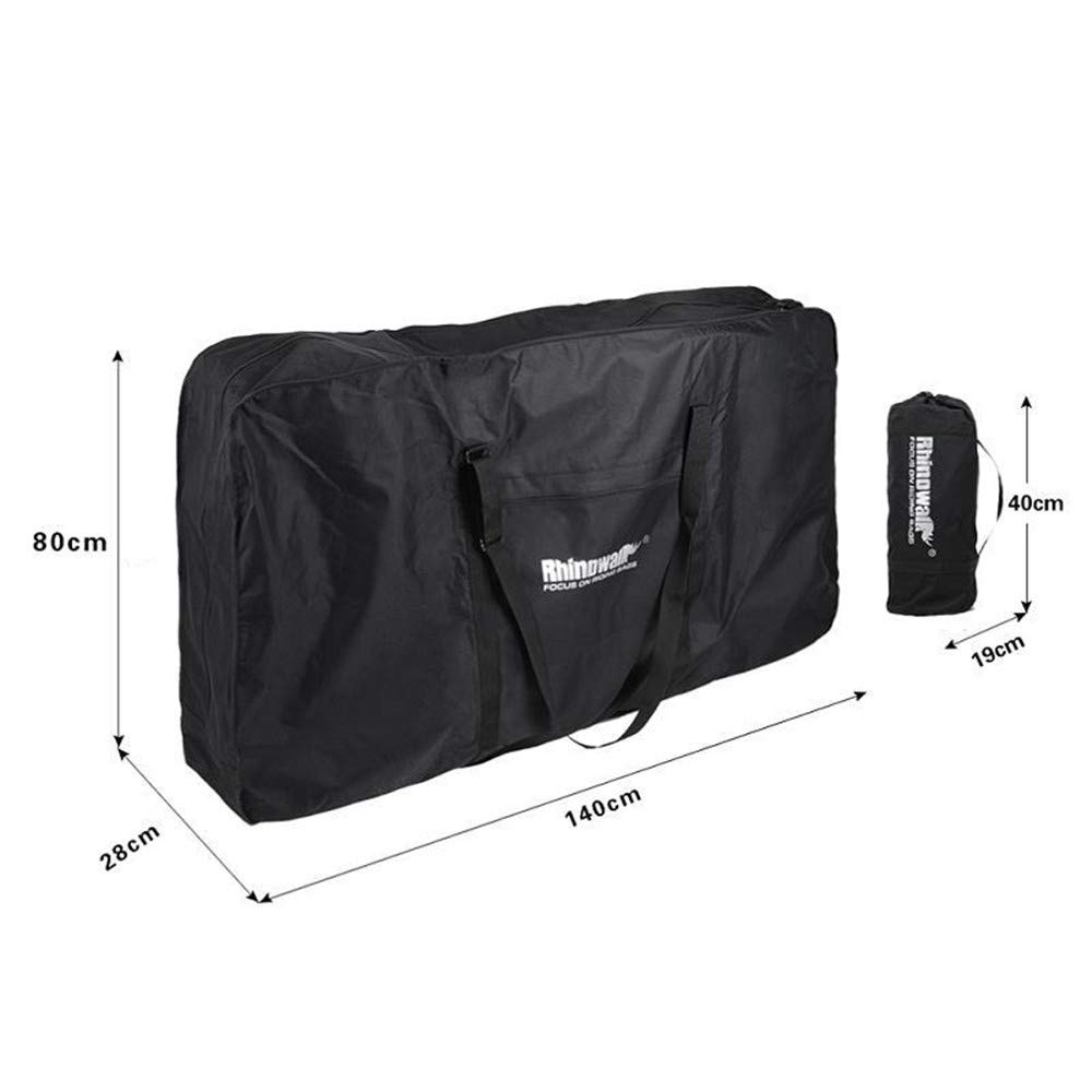 Bolsa Transporte Bicicleta Plegable, Bolsa De Almacenamiento De Bici Bolsa para El Manillar Bolso Plegable para El Envío De Viajes Aéreos, 20 Inch