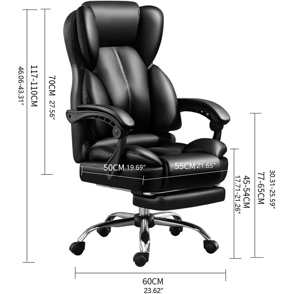 Sedia ergonomica per computer da gioco con funzione massaggiante girevole e regolabile in altezza, rimane calda e confortevole durante lunghe sessioni di gioco