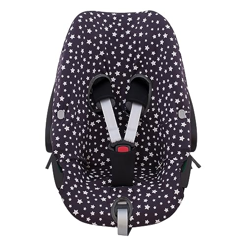 JYOKO Kids Funda de algodón para Silla de Coche Compatible con Maxi Cosi Pebble 360 Y FamilyFix 360 (Winter Sky)