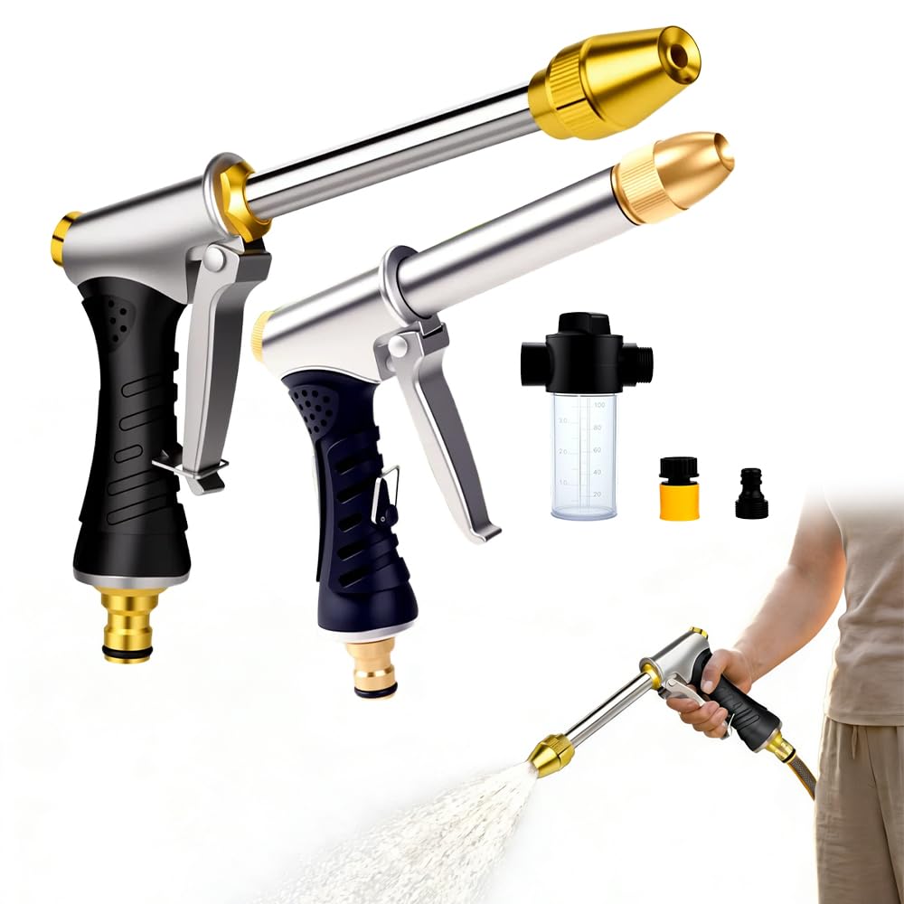 Pistolet nettoyage haute pression pour entretenir facilement voiture et terrasse
