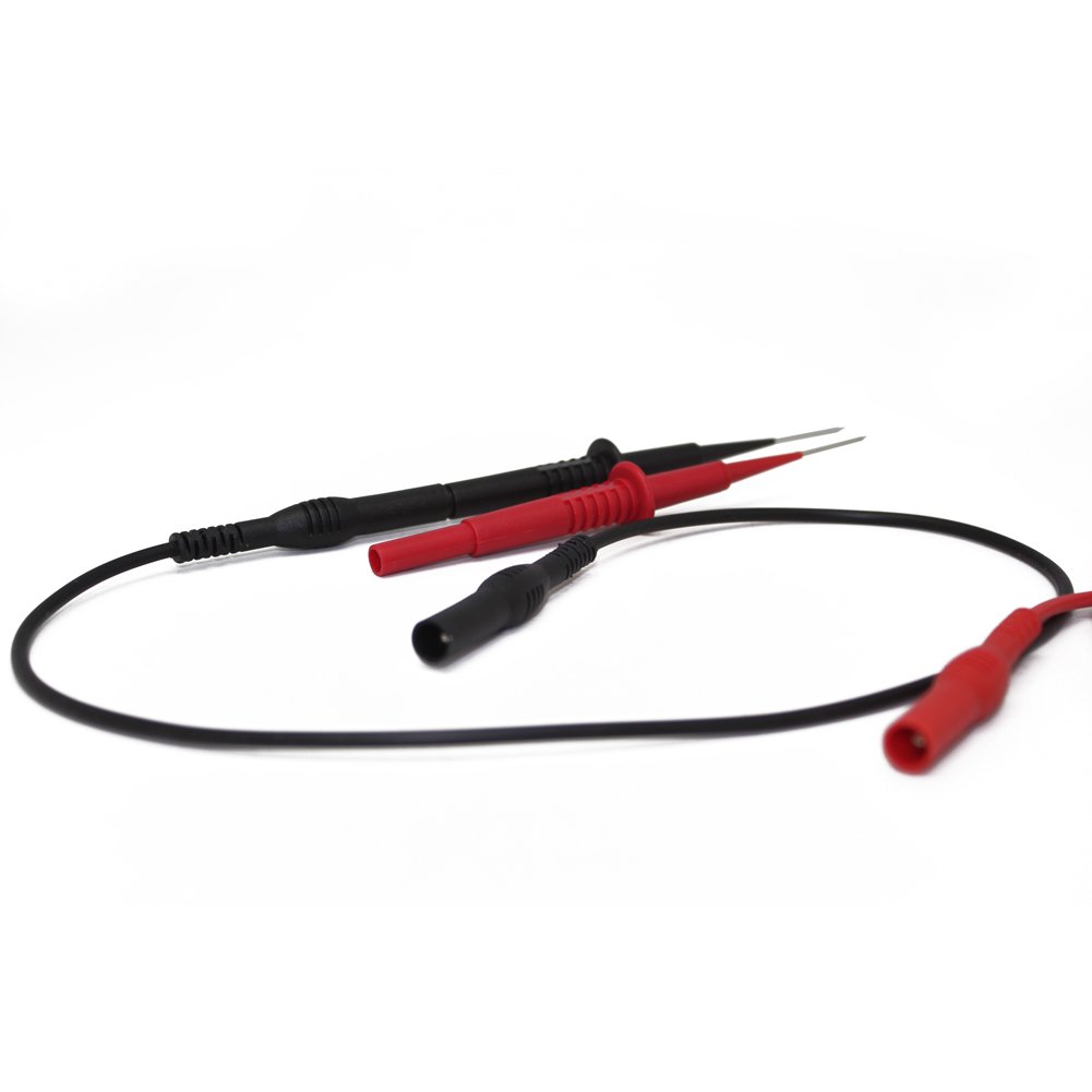 Sharp Stainless Steel Needle Test Leads DMM for multimeter 600V1A 4mm Socket