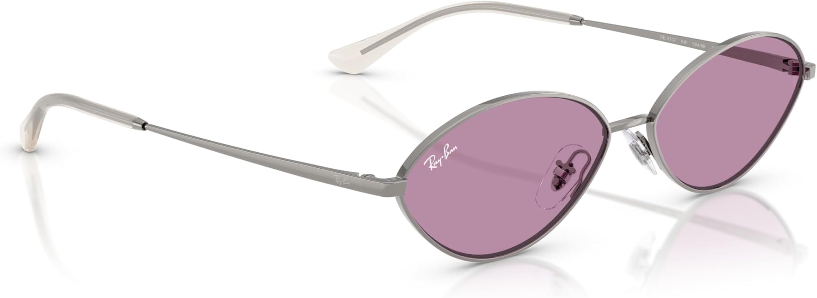 Amazon.com: Ray-Ban Sunglasses Kai 0RB3757 004/69 Tam 59 / Lead